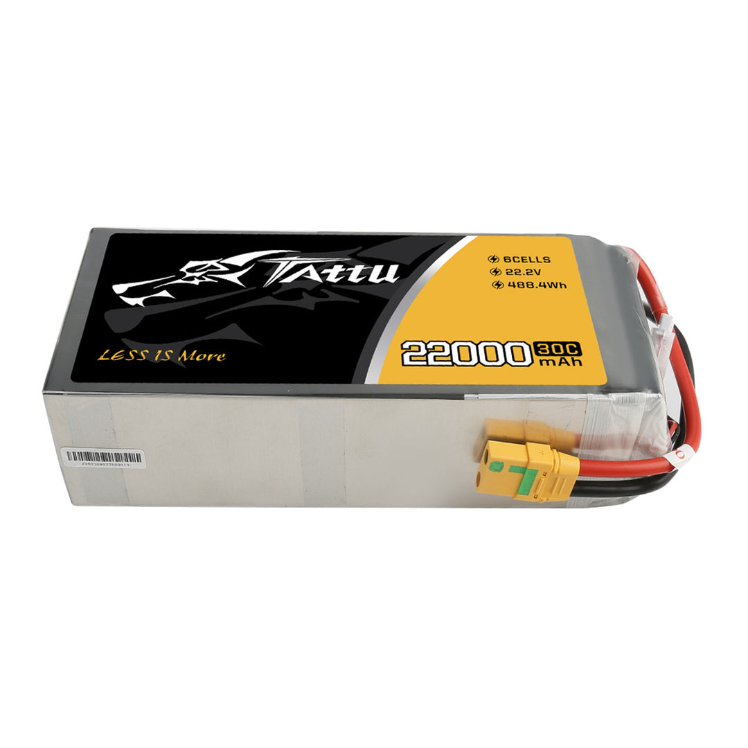 Tattu G-Tech 6S 22000mAh 30C 22.2V Lipo Battery with XT90-S Plug for UAV