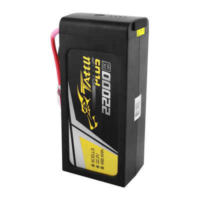 Tattu Plus 22000mAh 22.2V 25C 6S1P Lipo Smart Battery Pack With AS150+XT150 Plug (New Version)